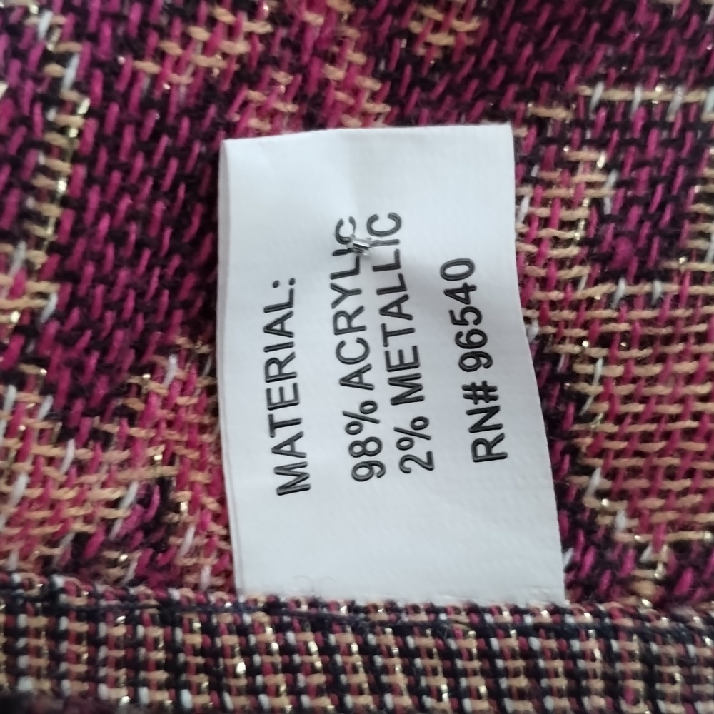 Fringed Scarf - Picture 8 of 8